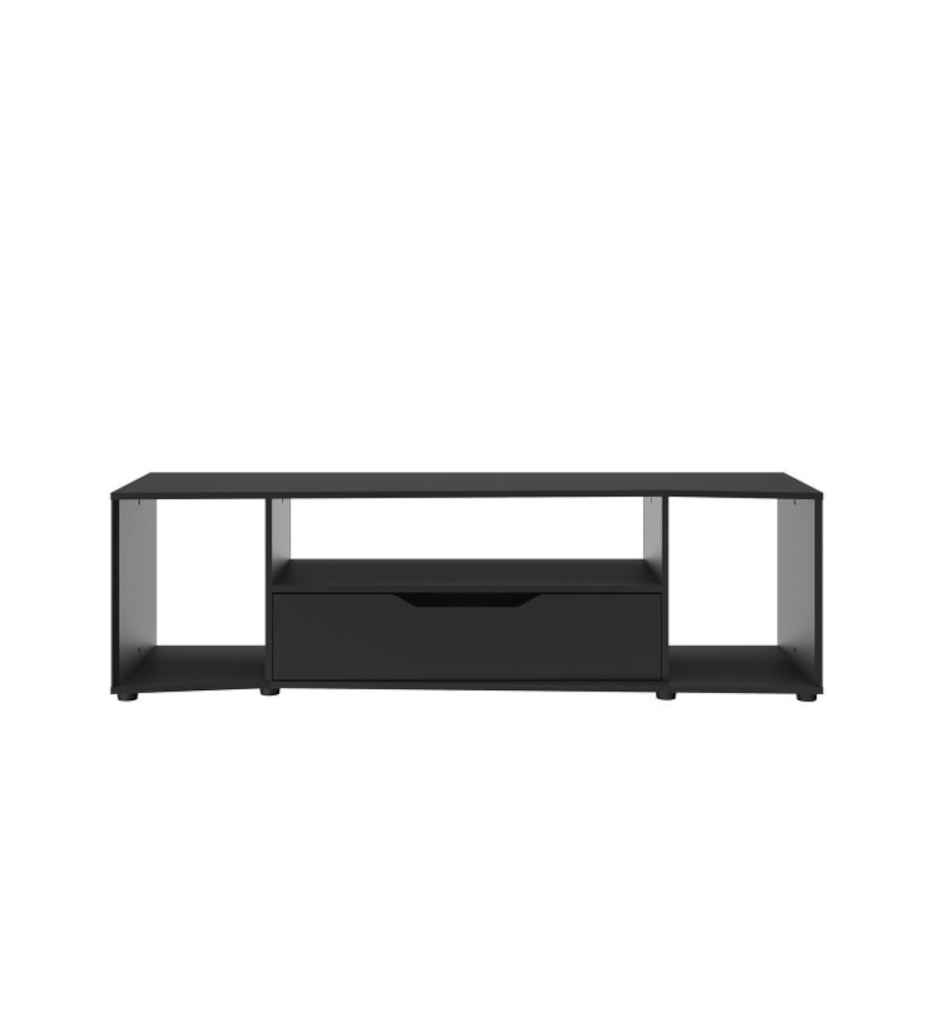 MEUBLE TV HACK BLACK+BLUE LED 1E17046