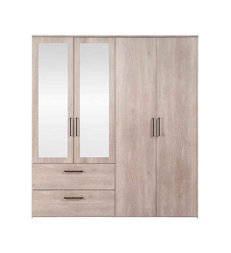 ARMOIRE ORLEANS 4P2T CH ARGILE-578539/00_COL871