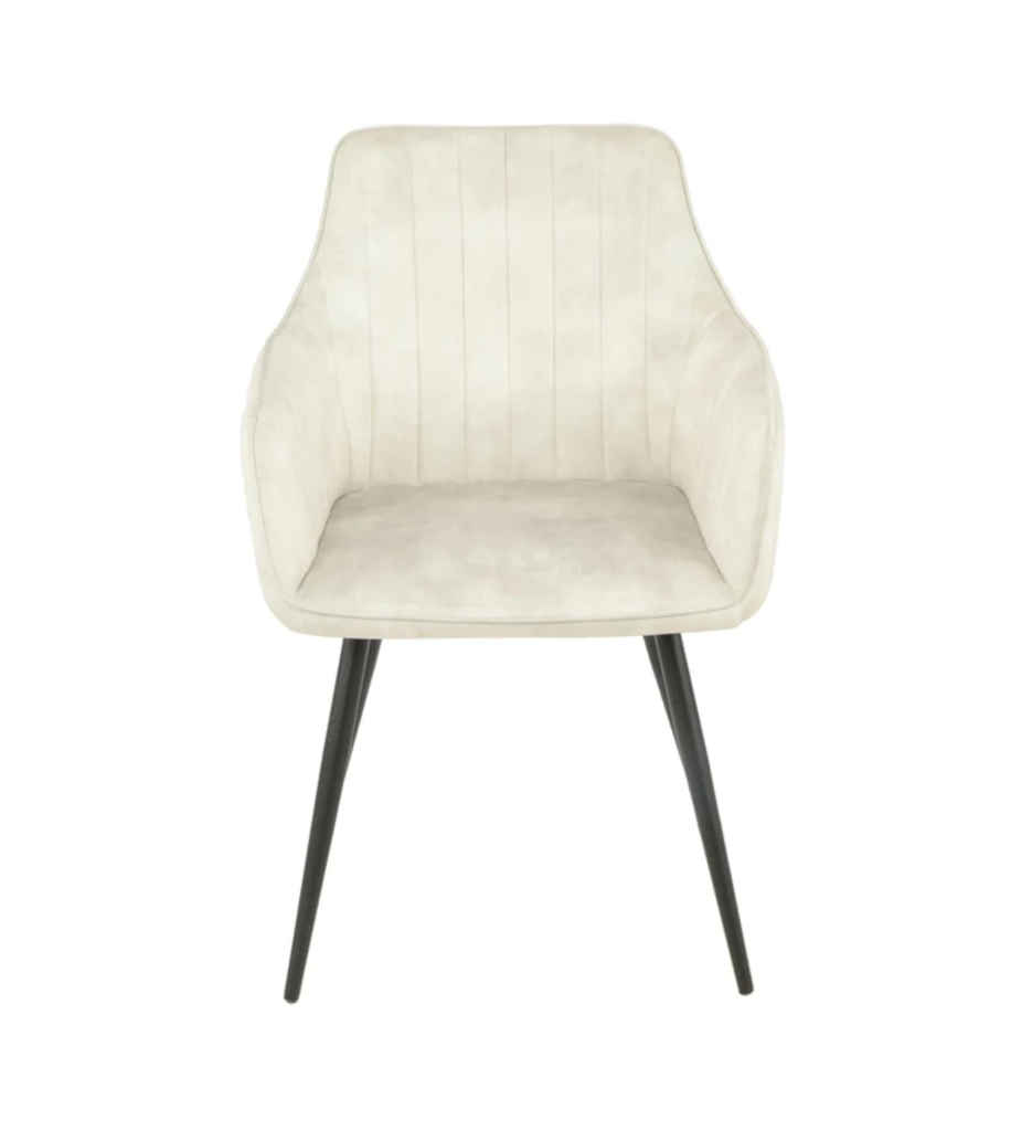 CHAISE AVEC ACCOUDOIR 14720LI - COUNTRY VELOUR BEIGE