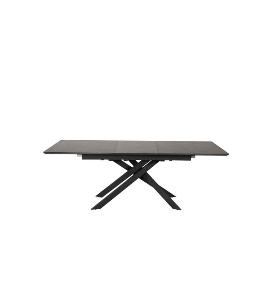 #TABLE CERAMIQUE 160(200)CM-17501MA-PALERMA MARRON