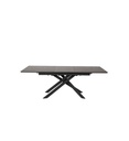 #TABLE CERAMIQUE 160(200)CM-17501MA-PALERMA MARRON