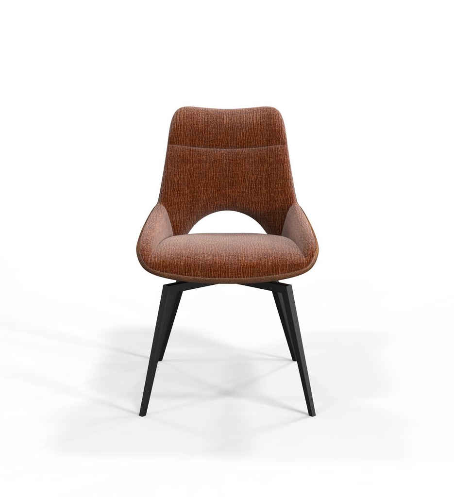 CHAISE MARRON PIVOTANTE 180°-15420TC - VICTORIA