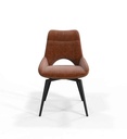 CHAISE MARRON PIVOTANTE 180°-15420TC - VICTORIA