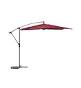 Parasol décentré Manoa 3 m bordeaux JJA 171256C