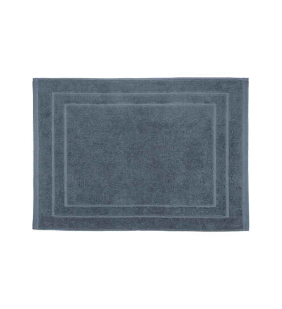 #TAPIS DE BAIN 50 X 70 CM COTON 700 GSM GRIS FONCÉ 125898L