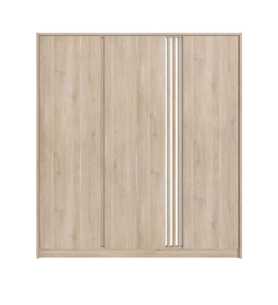ARMOIRE 3PT-185 CM-3580AR5C-JAPAN OAK-ESCALE