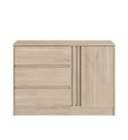 COMMODE 1PT/3T-3580COPT-JAPAN OAK-ESCALE