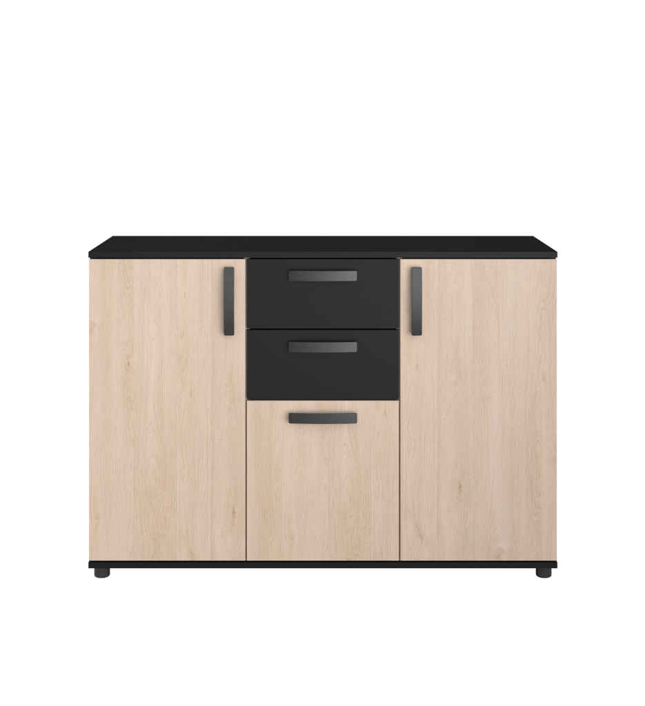 RANGEMENT 3 PORTES 2 TIROIRS CELEST 0982BAPT