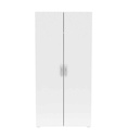 Penderie 2 portes NANO coloris chêne shannon/ blanc 302543