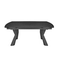 #TABLE 180(260)CM-VERRE-52941NO-BALTIQUE NOIR