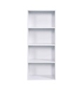 #* Bibliothèque 4 cases CUBIK coloris blanc