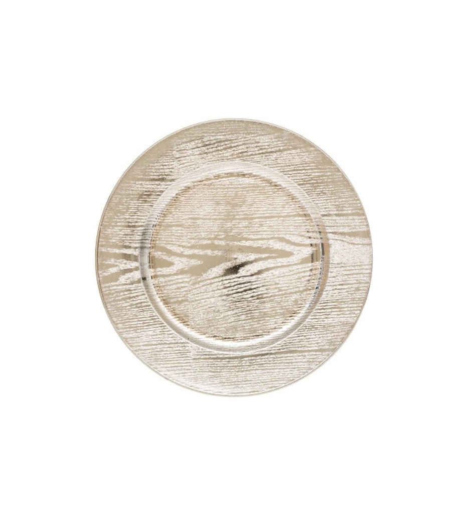 ASSIETTE PRESENTATION  BOIS OR 33CM 129812OR