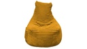 Poire jaune Tissu velours PESARO