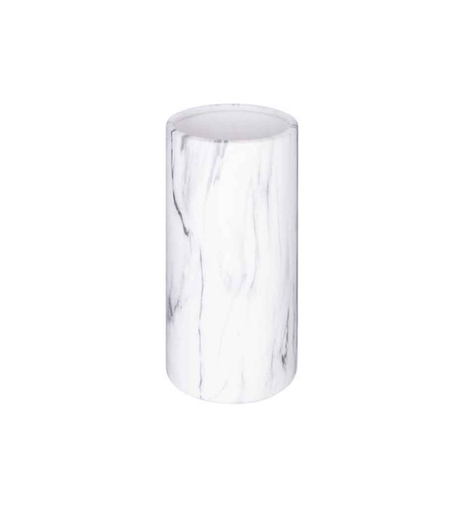 Vase cylindre Sao haut 20 cm céramique marbré 155614