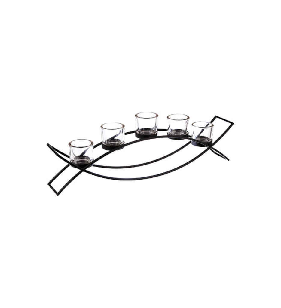Photophore sur pied  Kan 54 x 8 cm 136718