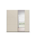 ARMOIRE 2 PORTES COULISSANTES 218 *210 CM AVEC MIROIR-CHAMPAGNE-AG042.503E-AURELIO