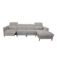 ANGLE DROIT-R3+LC -1 RELAX ELECTRIQUE-TISSU CREAM -MODEL 9007-CORAIL