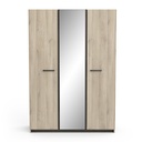 ARMOIRE 3PO/1 MIROIR -CHENE KRONBERG/WATERFORD-195672"WATSON"