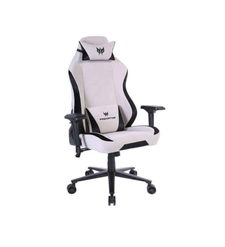 #* Fauteuil gaming bicolore PREDATOR ALTAÏR BLANC/NOIR