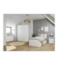 LIT 90*200CM AV 2 TIROIRS INCLUS-BLANC ALPIN-AG504-0J90-BG09JOEL