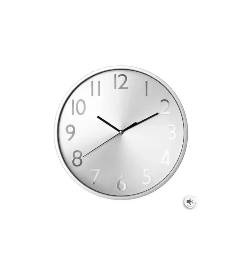 #Horloge Anae diam 30 cm plastique et métal 141133