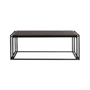 Table basse rectangulaire METTALIC