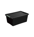 Boîte plastique Clip n'box 60 l noir 173667A
