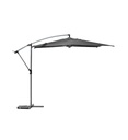 Parasol décentré Manoa 3 m ardoise 171256A