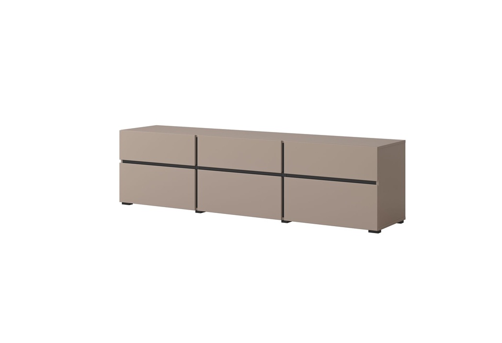 MEUBLE TV-180CM-24CWMY41-CONGO/CONGO BLACK-CROSS
