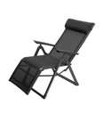 Fauteuil relax Decima aluminium anthracite graphite 165835A