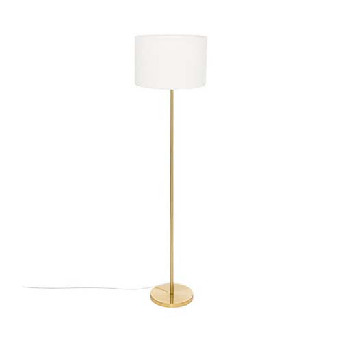Lampadaire droit Tina Boucle haut 150 cm or 202644