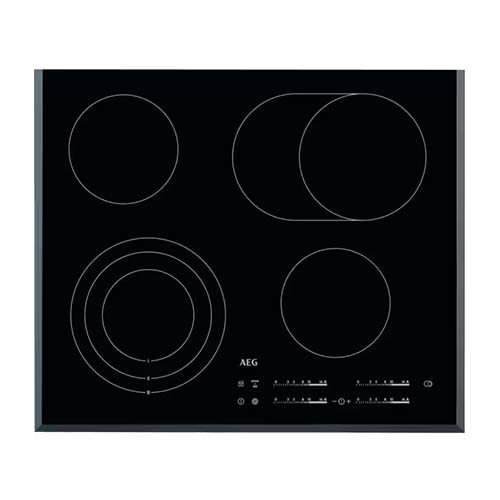 PLQ VITRO 4F + 1EXT 60CM °AEG HK654070FB
