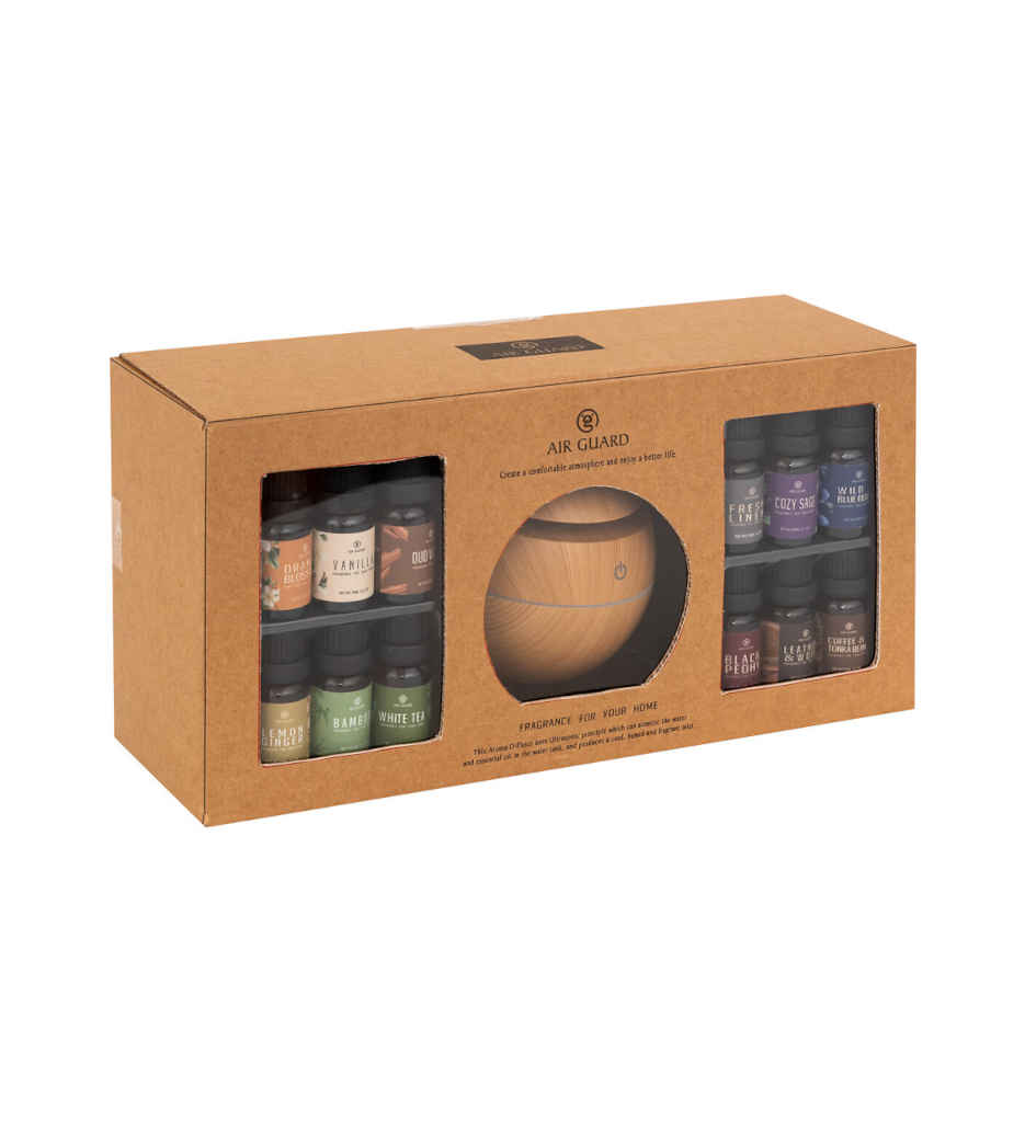 Coffret senteur Giro 12 huiles parfumées et diffuseur 200671