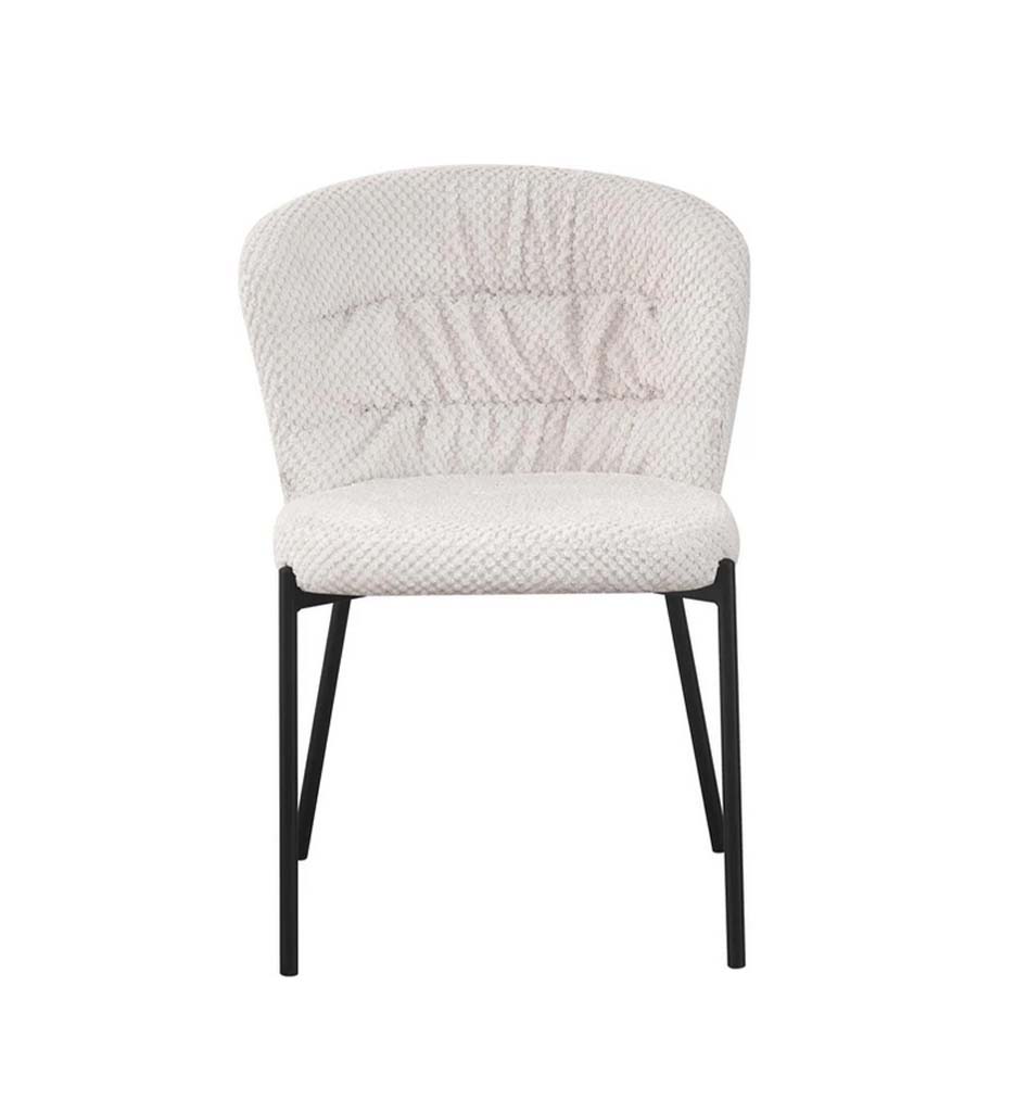 #CHAISE TISSU BEIGE CLAIR-25710LI -CALVI