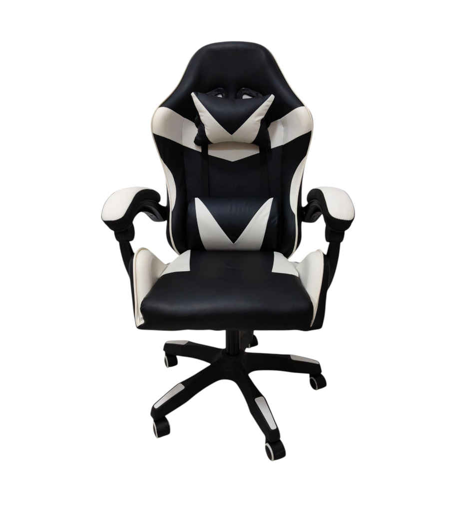 #Chaise gaming SAILOW Noir/blanc HO.OC.12881.0001
