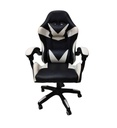 #Chaise gaming SAILOW Noir/blanc HO.OC.12881.0001