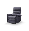#FAUTEUIL RELAX/LIFT ELECTRIQUE-TISSU 608 GRIS FONCE-MONZA