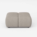 POUF 90*90 CM-TISSU ABRIAMO 02 BEIGE-ESSA