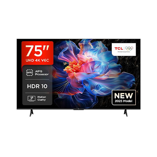 TV UHD 4K 189CM E °TCL 75V6C