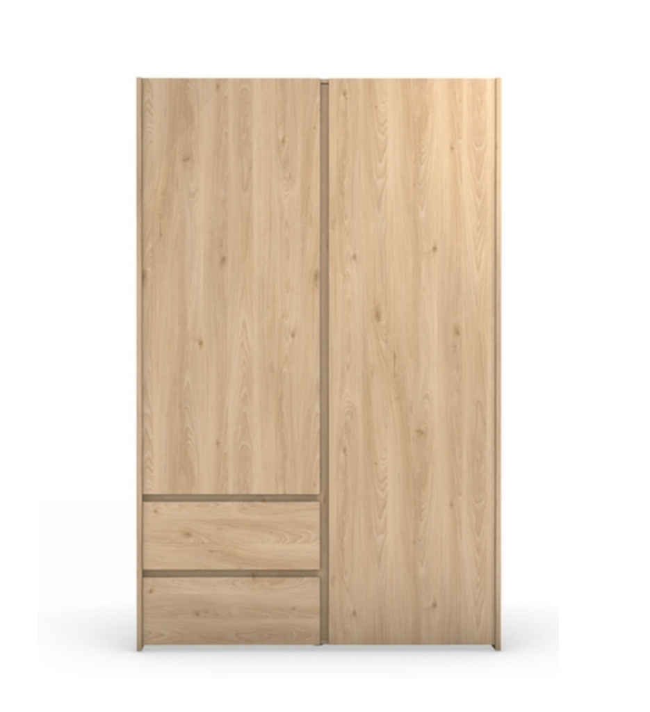 ARMOIRE 2P/2T-HIKORY 939-612444-MOSAIK