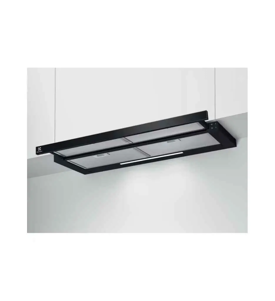 HOTTE TIROIR NOIRE 90CM 74dB A °ELECTROLUX LFP619K