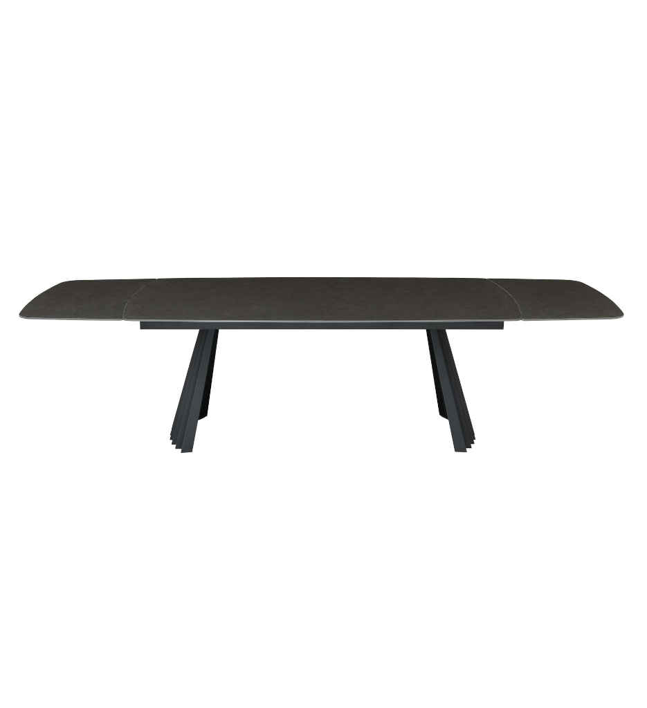 TABLE CERAMIQUE -200(300)/100CM-MARRON-27612MA-MARRIOT