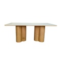 TABLE CERAMIQUE -180x90 CM-16253BL-PLATINUM