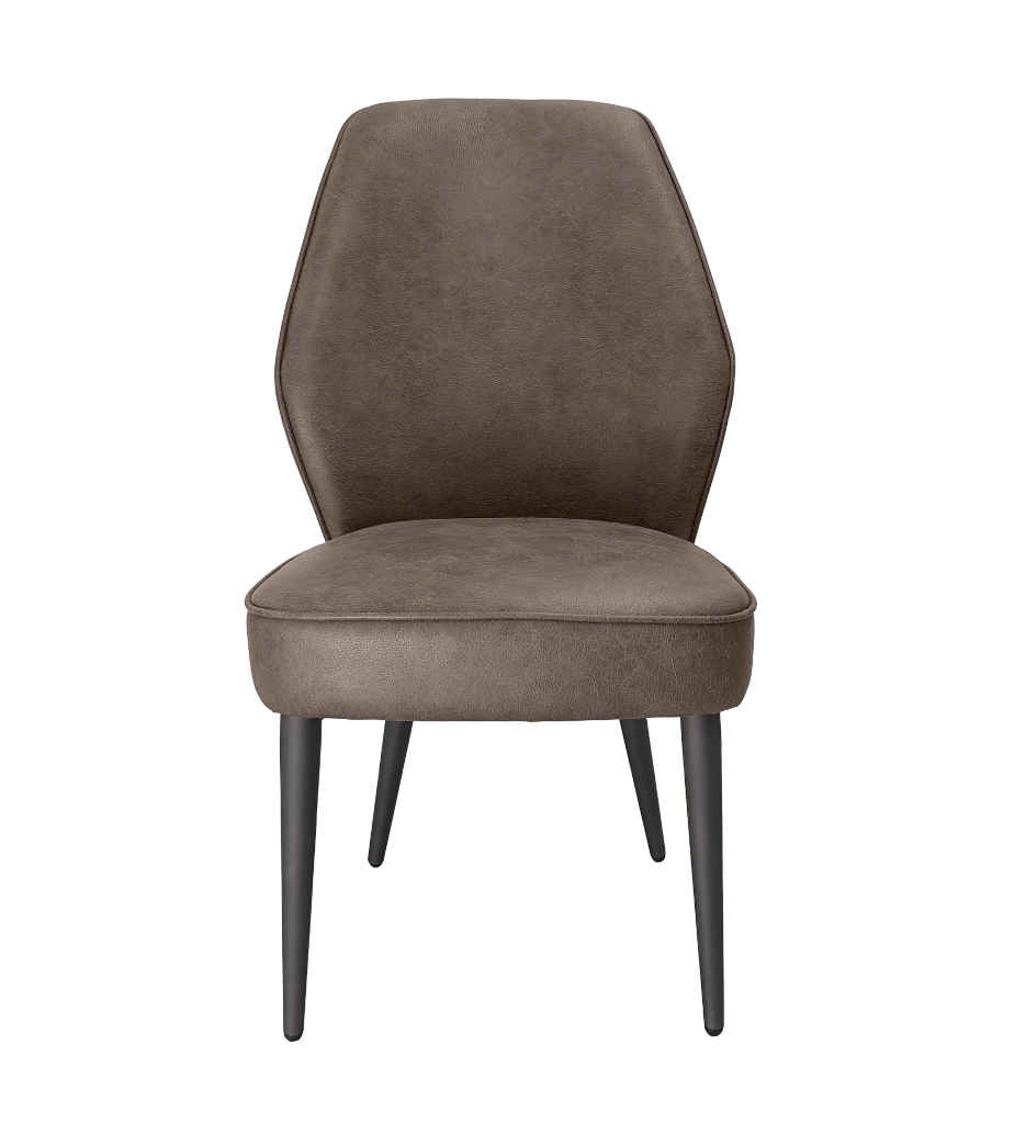 #CHAISE TISSU -MARRON-52961MA  -BORNEO