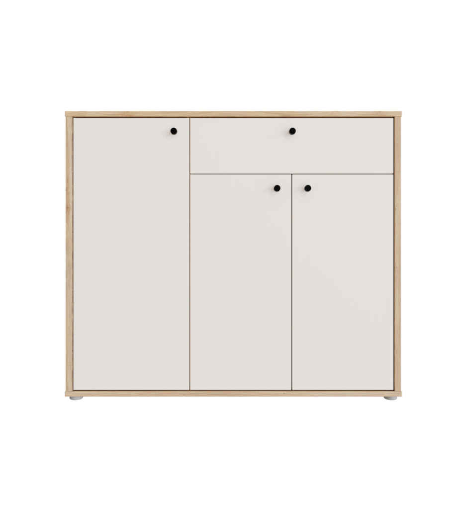 Rangement 3 portes 1 tiroir KENDRAY KEDK231L - M844