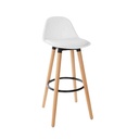 Tabouret de bar Maxon Premier Prix blanc JJA 157165B