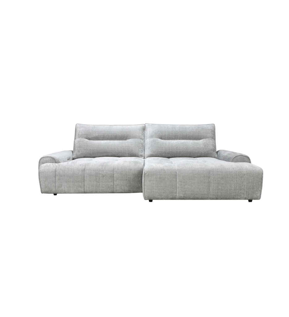 ANGLE DROIT MERIDIENNE XXL-2 DOSSIER AVANCE/RECUL & RELAX ELECTRIQUE-DBS5DPJ01-1935FT-EB44-TISSU COLORIS MS350-02B-FROSTY