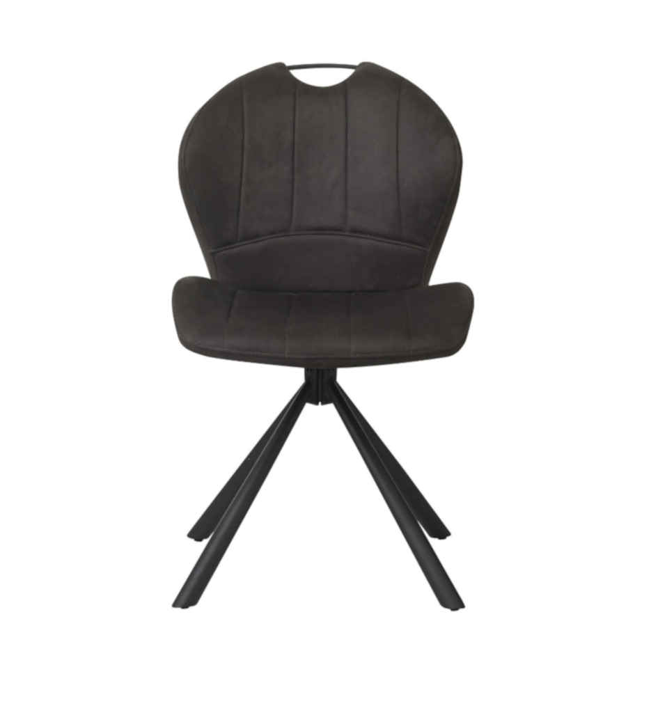 #CHAISES PIVOTANTE 180°-GRIS 16231GR -BURTON 2