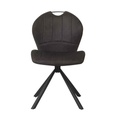 #CHAISES PIVOTANTE 180°-GRIS 16231GR -BURTON 2