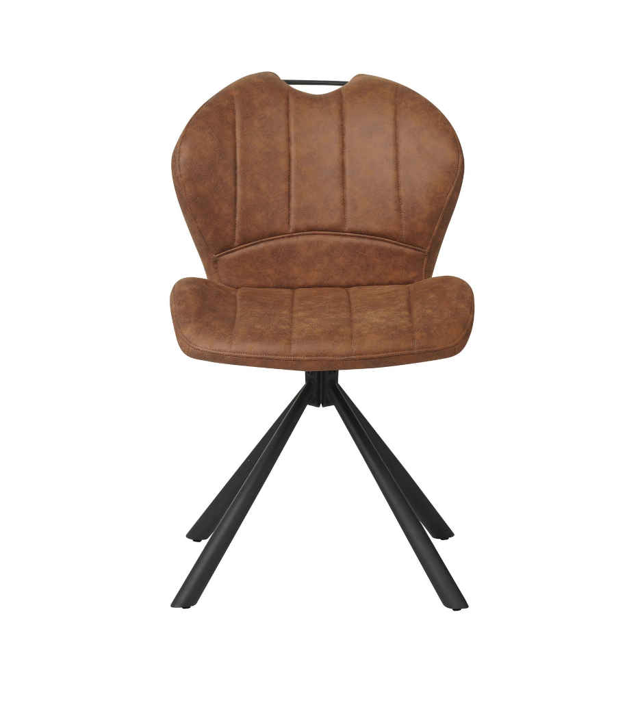 #CHAISES PIVOTANTE 180°-TERRA COTTA-16231TC -BURTON 2